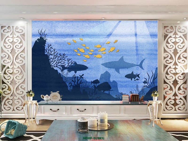 Tranh động vật đại dương MDVP-028KG